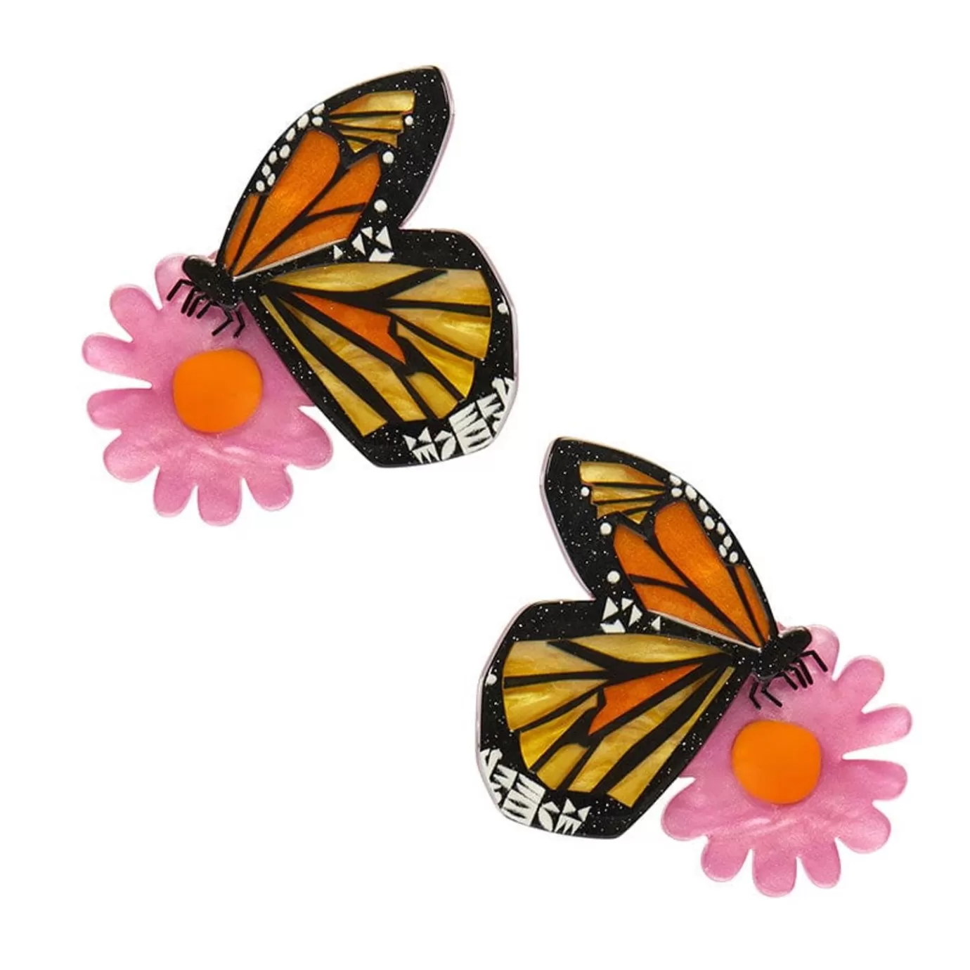 Erstwilder A Butterfly Named Flutter Hair Clips Set - 2 Piece* Hair Clips & Claws