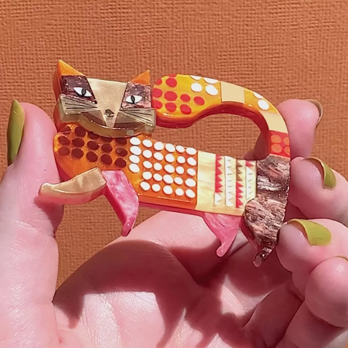 Erstwilder A Cat Named Purr Brooch* Brooches