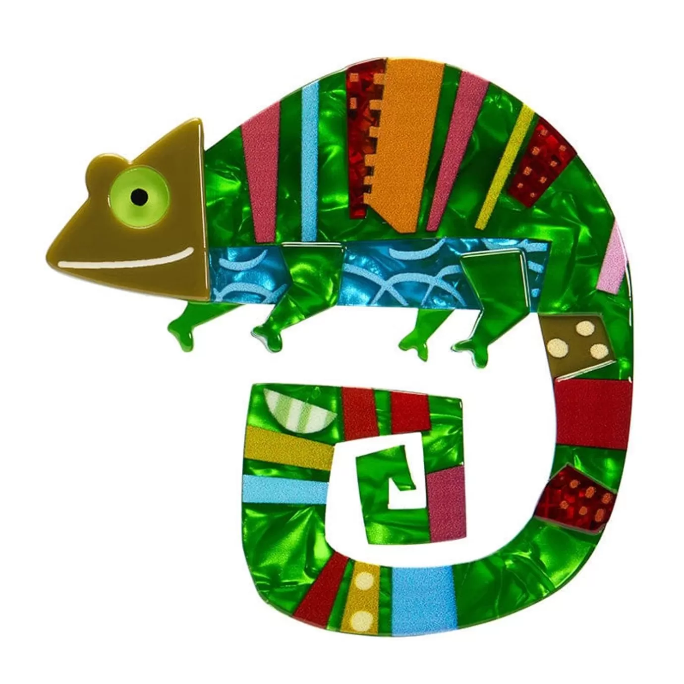 Erstwilder A Chameleon Named Pop Brooch* Brooches