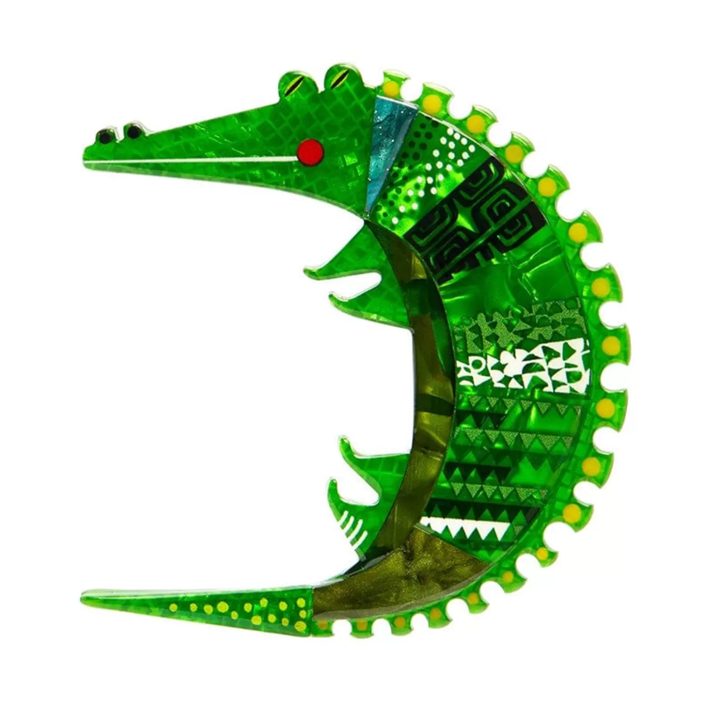 Erstwilder A Crocodile Named Growl Brooch* Brooches