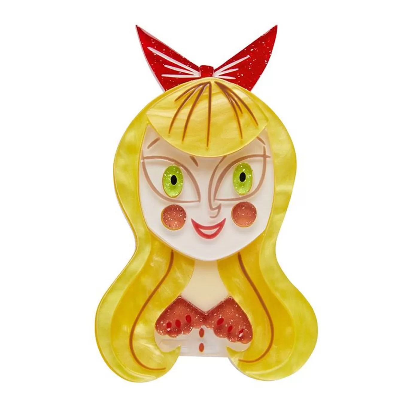 Erstwilder A Curiouser & Curiouser Alice Brooch* Brooches