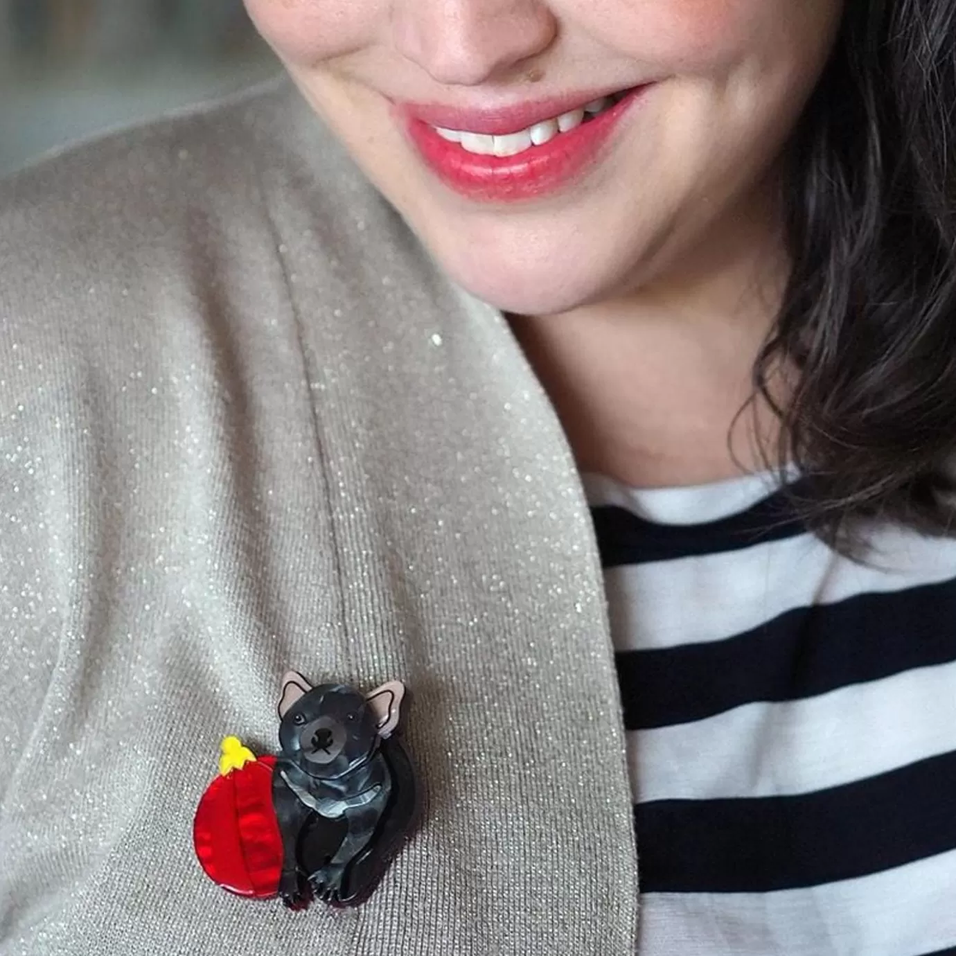 Erstwilder A Devilish Christmas Brooch* Brooches