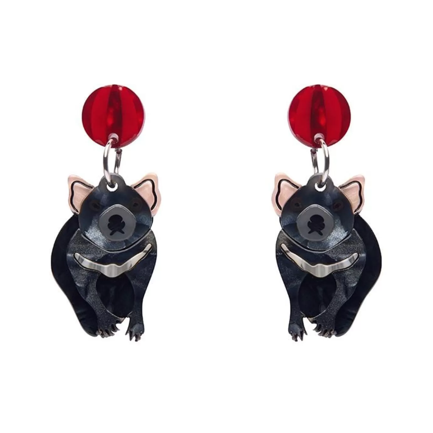 Erstwilder A Devilish Christmas Earrings* Earrings