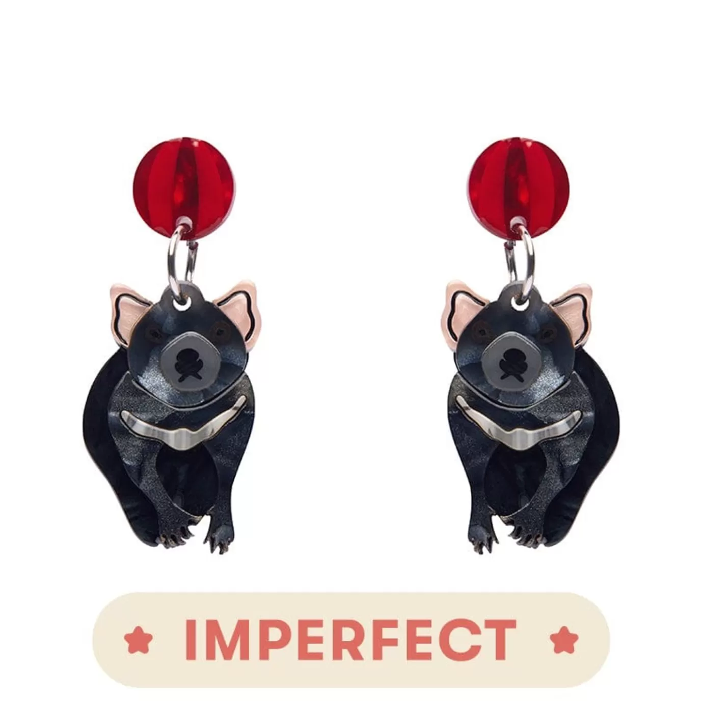 Erstwilder A Devilish Christmas Earrings (Imperfect)* Earrings