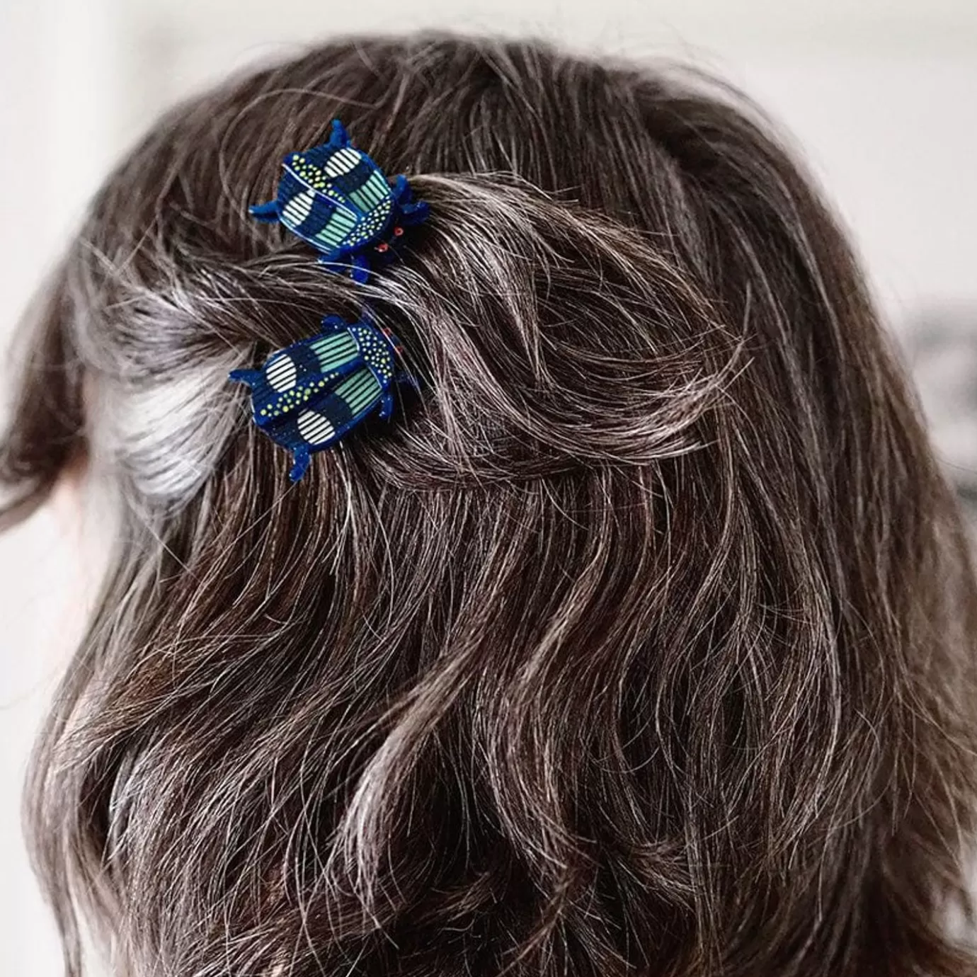 Erstwilder A Jewel Among Beetles Hair Clips Set - 2 Piece* Hair Clips & Claws