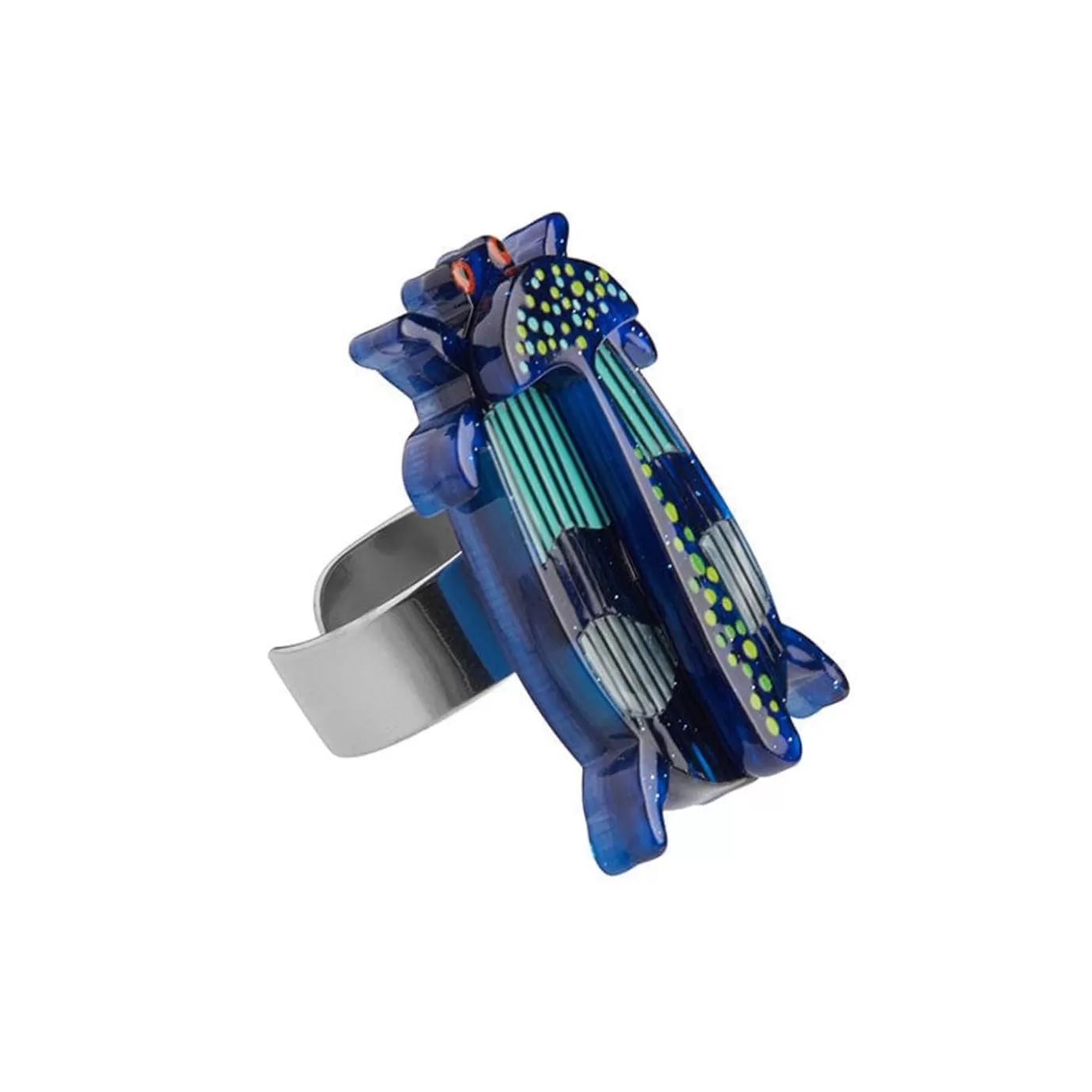 Erstwilder A Jewel Among Beetles Ring* Rings