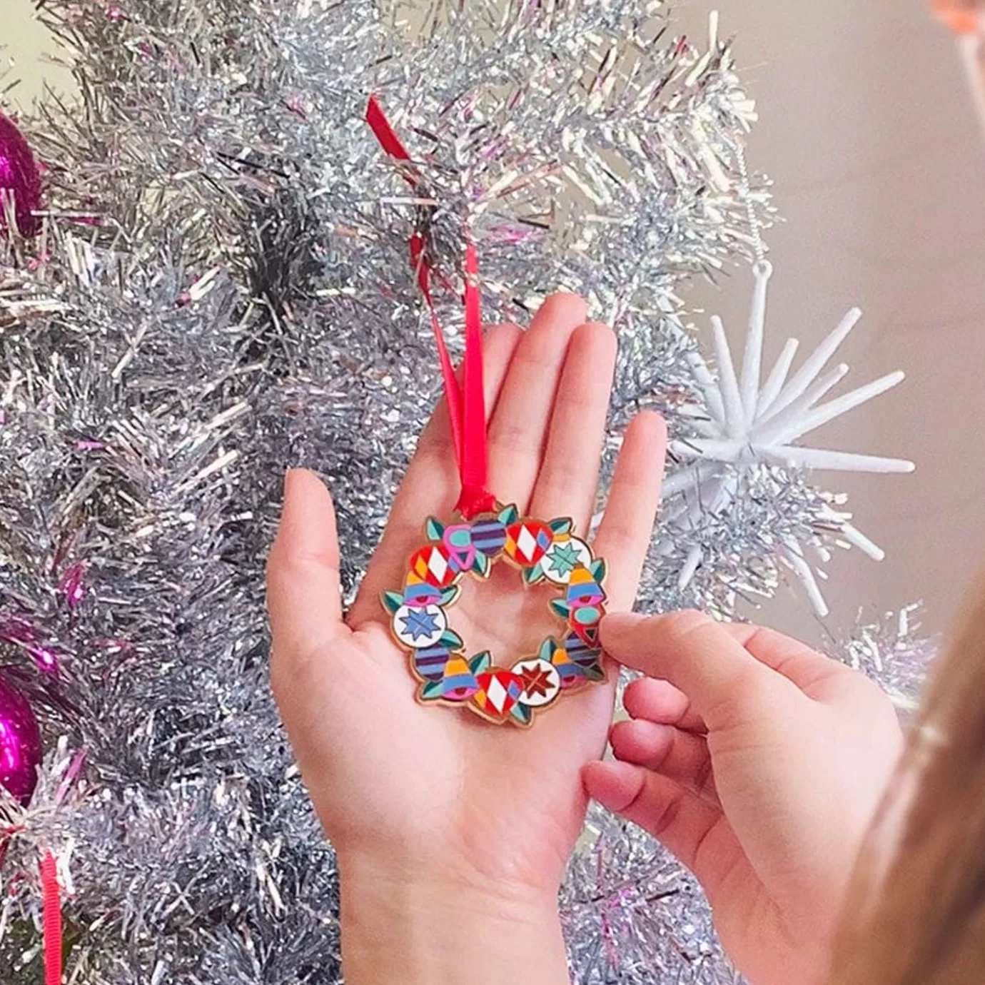 Erstwilder A Jolly Christmas Enamel Tree Ornament* Tree Ornaments