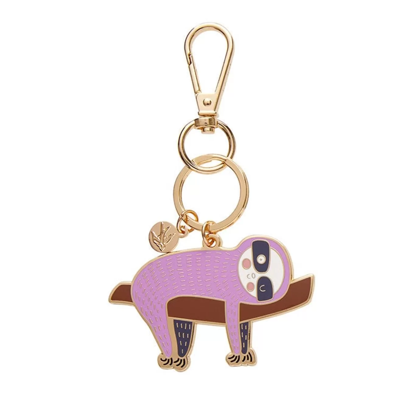 Erstwilder A Little Sluggish Enamel Key Ring* Enamel Key Rings