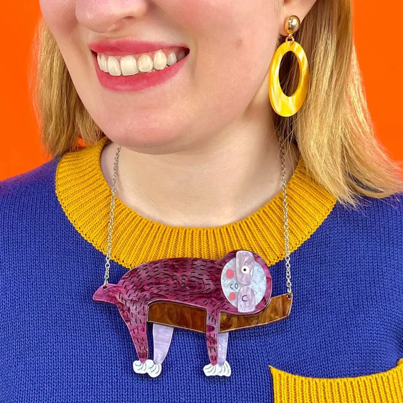 Erstwilder A Little Sluggish Necklace* Necklaces