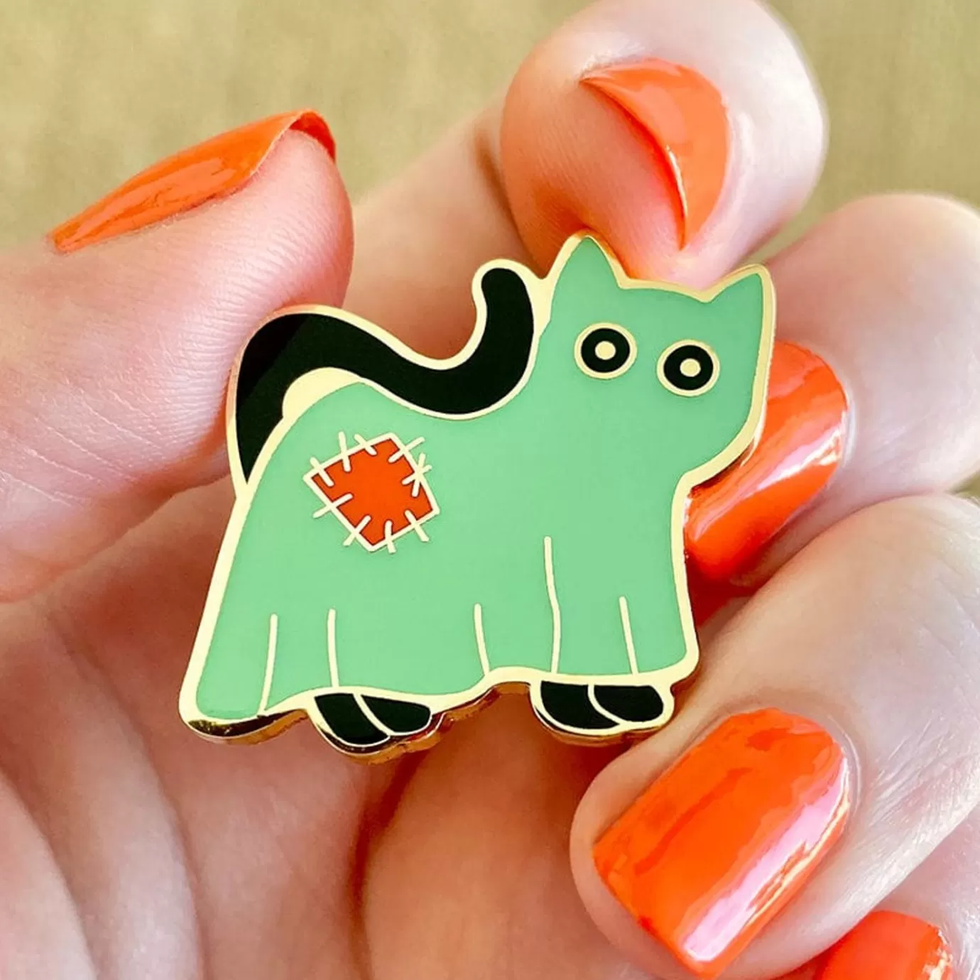Erstwilder A Most Ghostly Kitty Enamel Pin* Enamel Pins