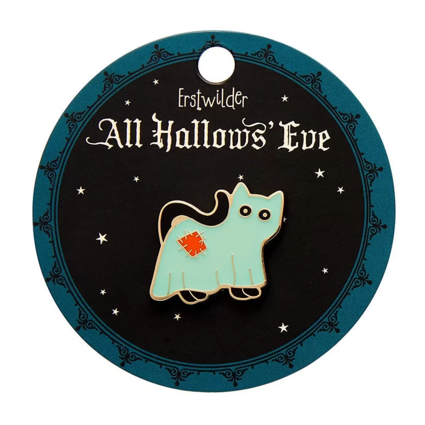 Erstwilder A Most Ghostly Kitty Enamel Pin* Enamel Pins