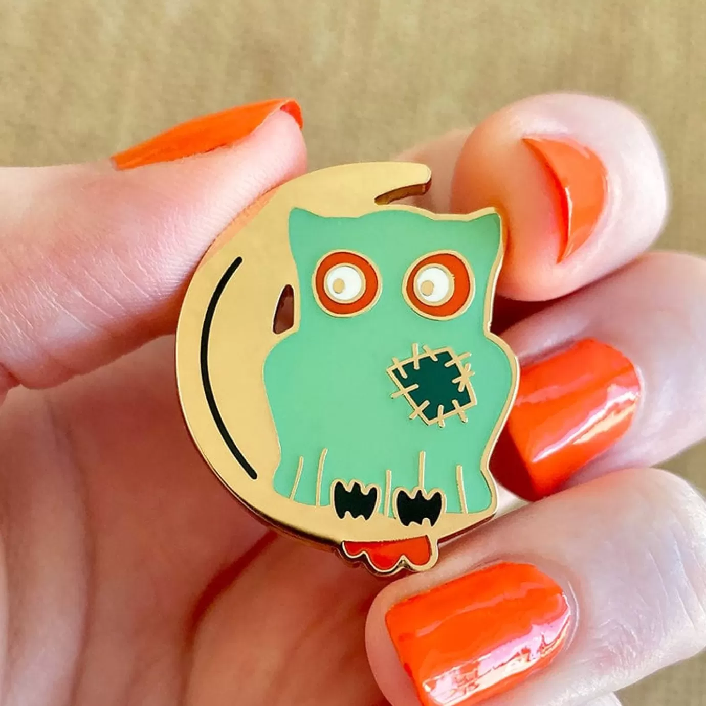 Erstwilder A Most Ghostly Owl Enamel Pin* Enamel Pins