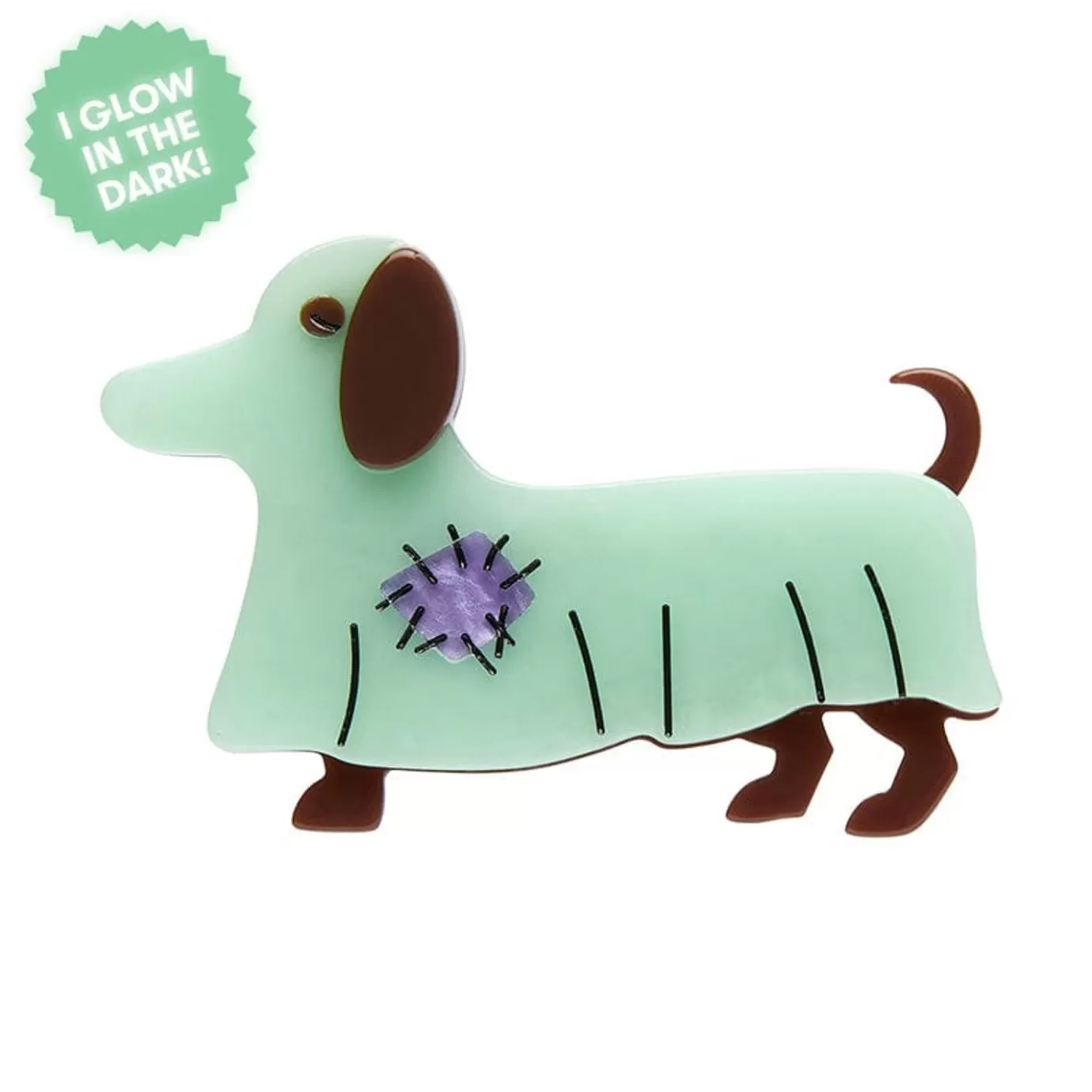 Erstwilder A Most Ghostly Pooch Brooch* Brooches