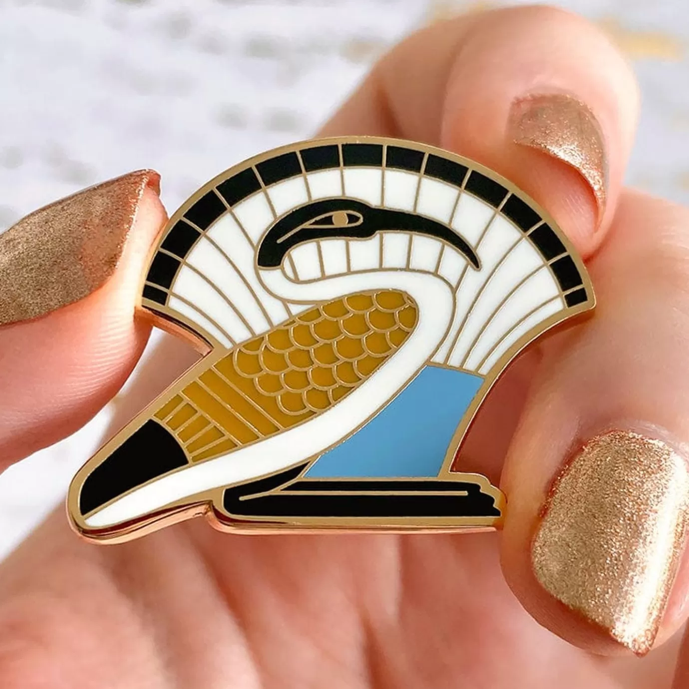 Erstwilder A Most Sacred Bird Ibis Enamel Pin* Enamel Pins