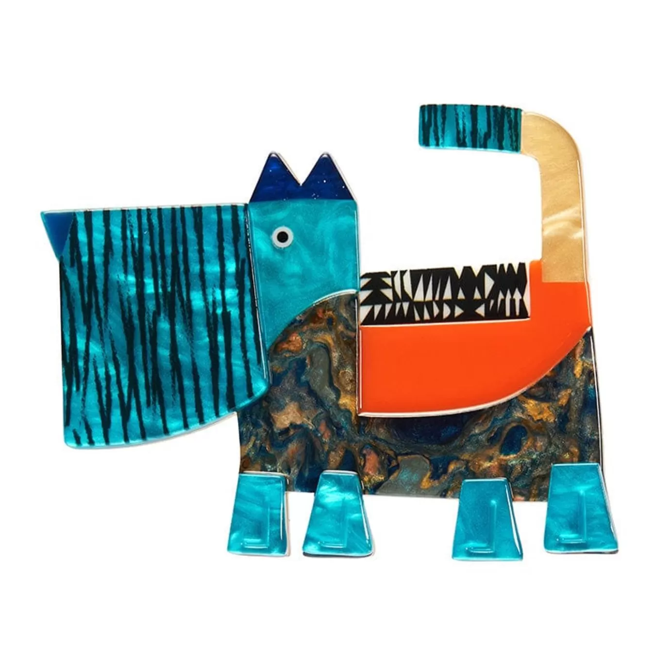 Erstwilder A Scottie Named Woof Brooch* Brooches