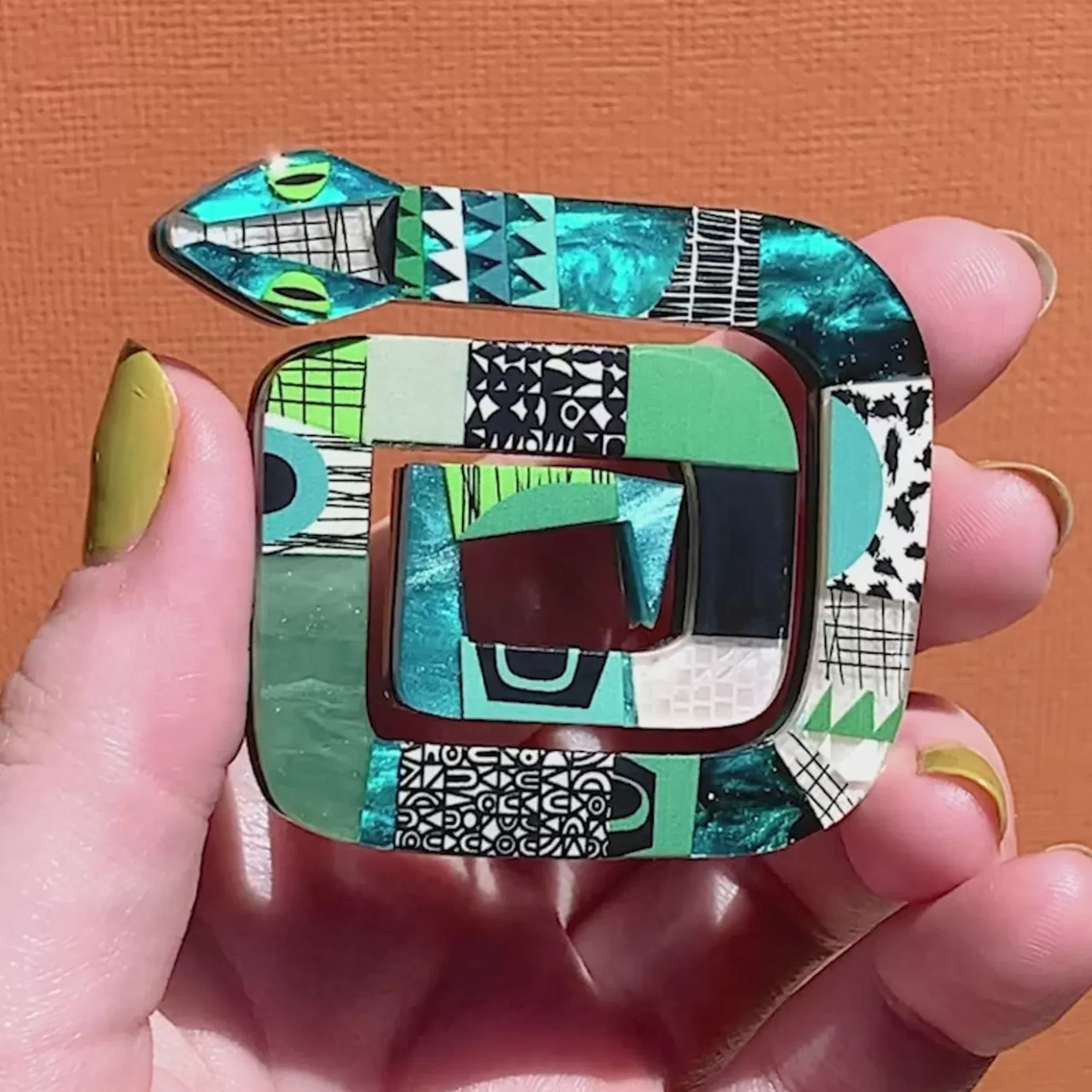 Erstwilder A Snake Named Hiss Brooch* Brooches