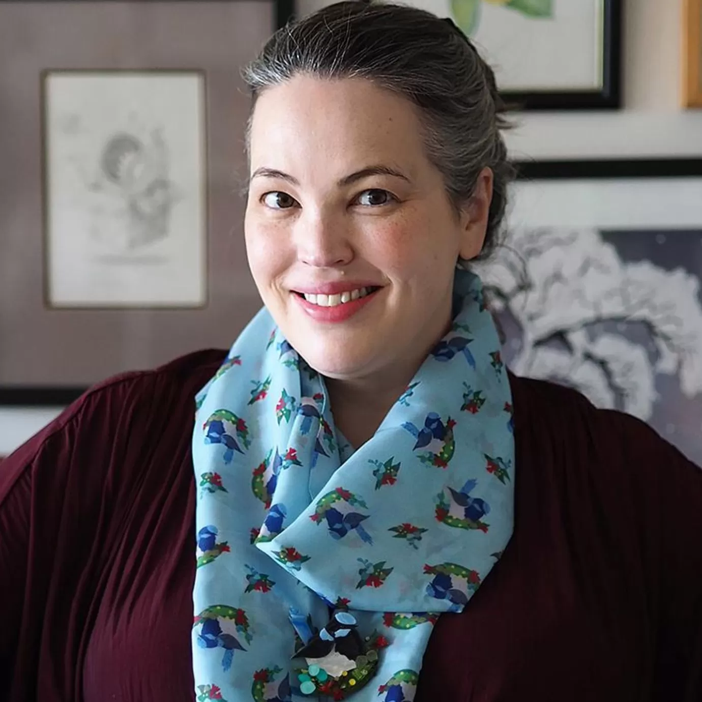 Erstwilder A Splendid Christmas Neck Scarf* Scarves