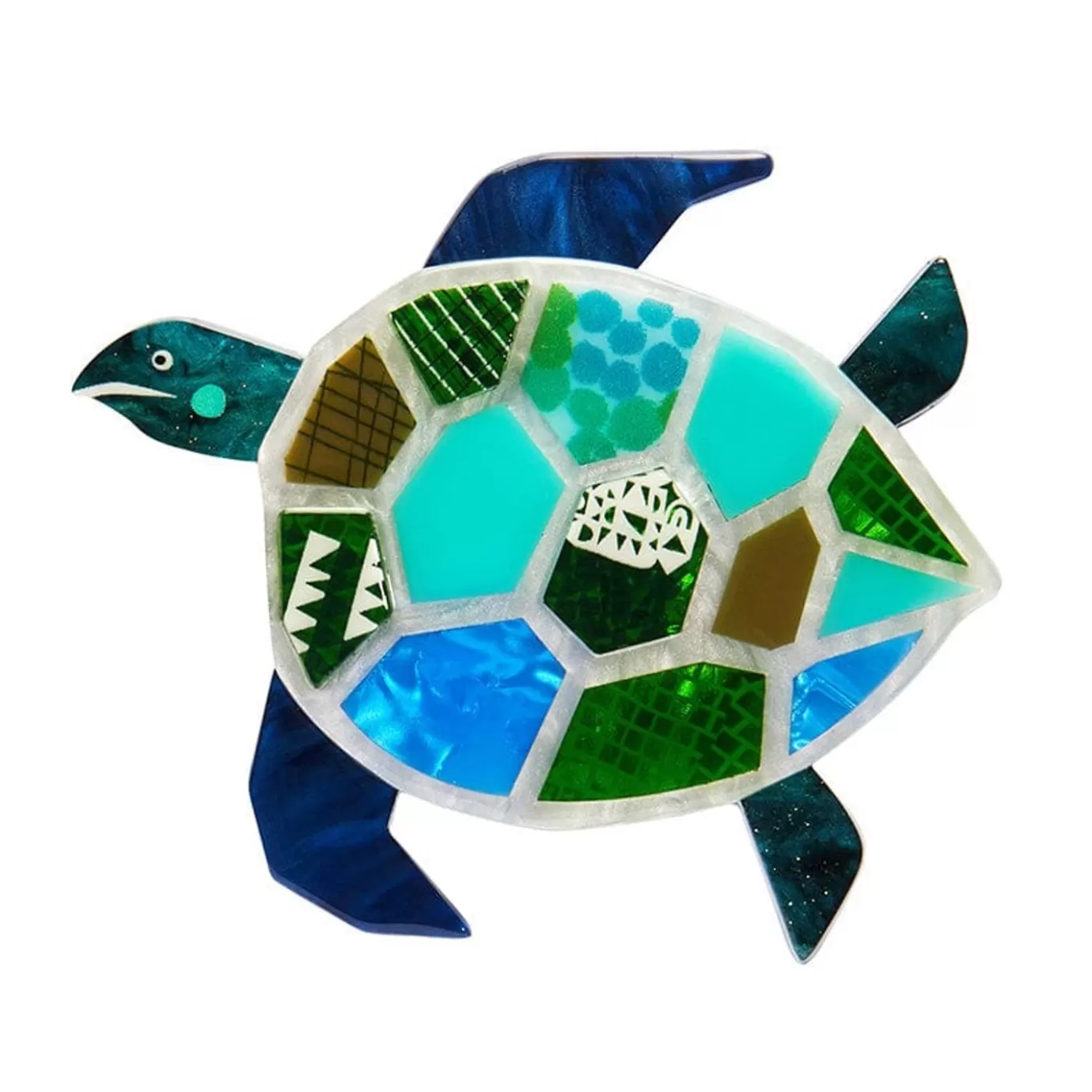 Erstwilder A Turtle Named Groan Brooch* Brooches