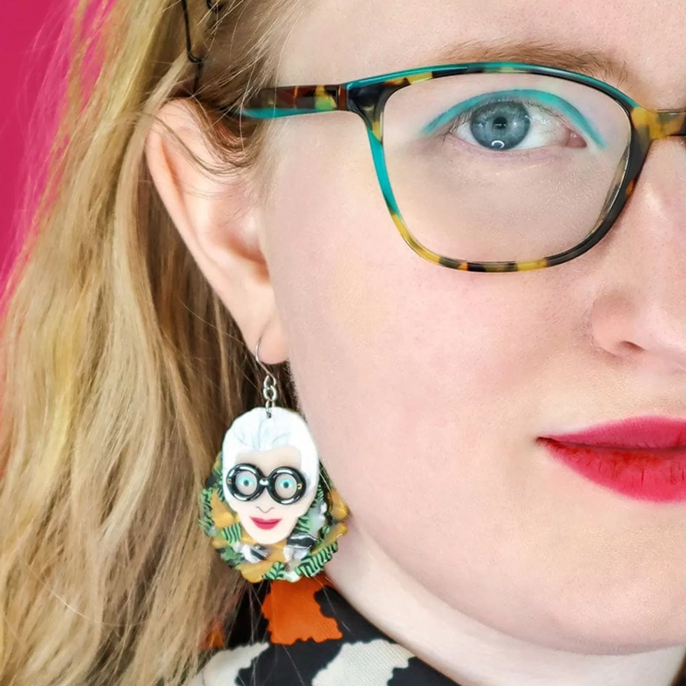 Erstwilder Adorned In Feathers Iris Drop Earrings* Earrings