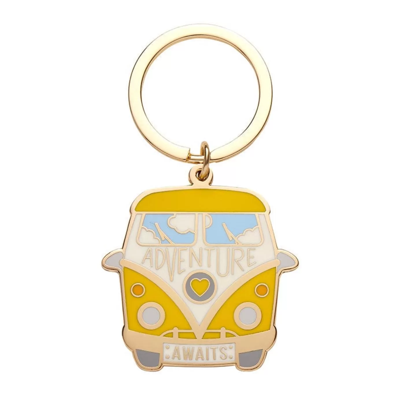 Erstwilder Adventure Awaits Enamel Key Charm* Enamel Key Rings