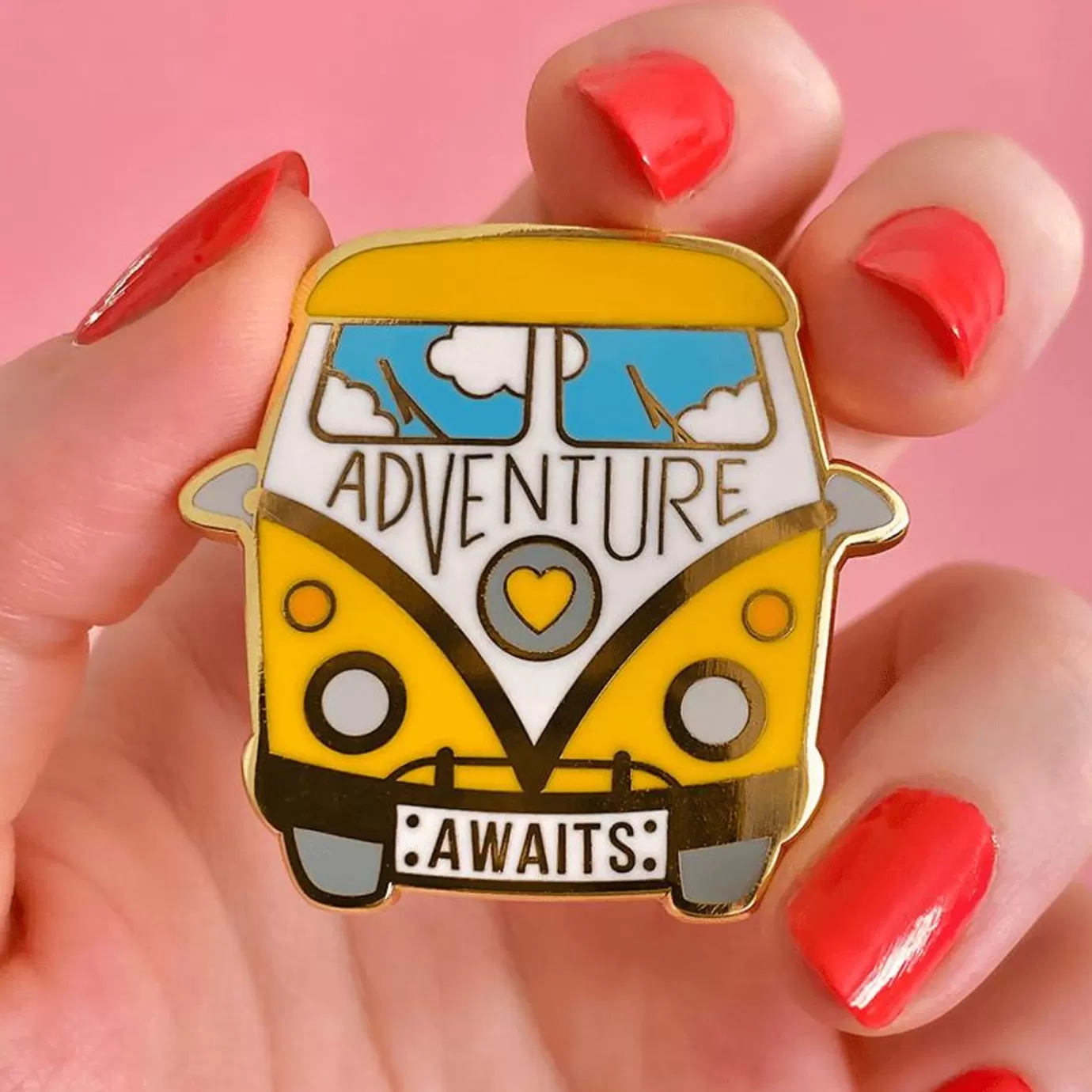Erstwilder Adventure Awaits Enamel Pin* Enamel Pins