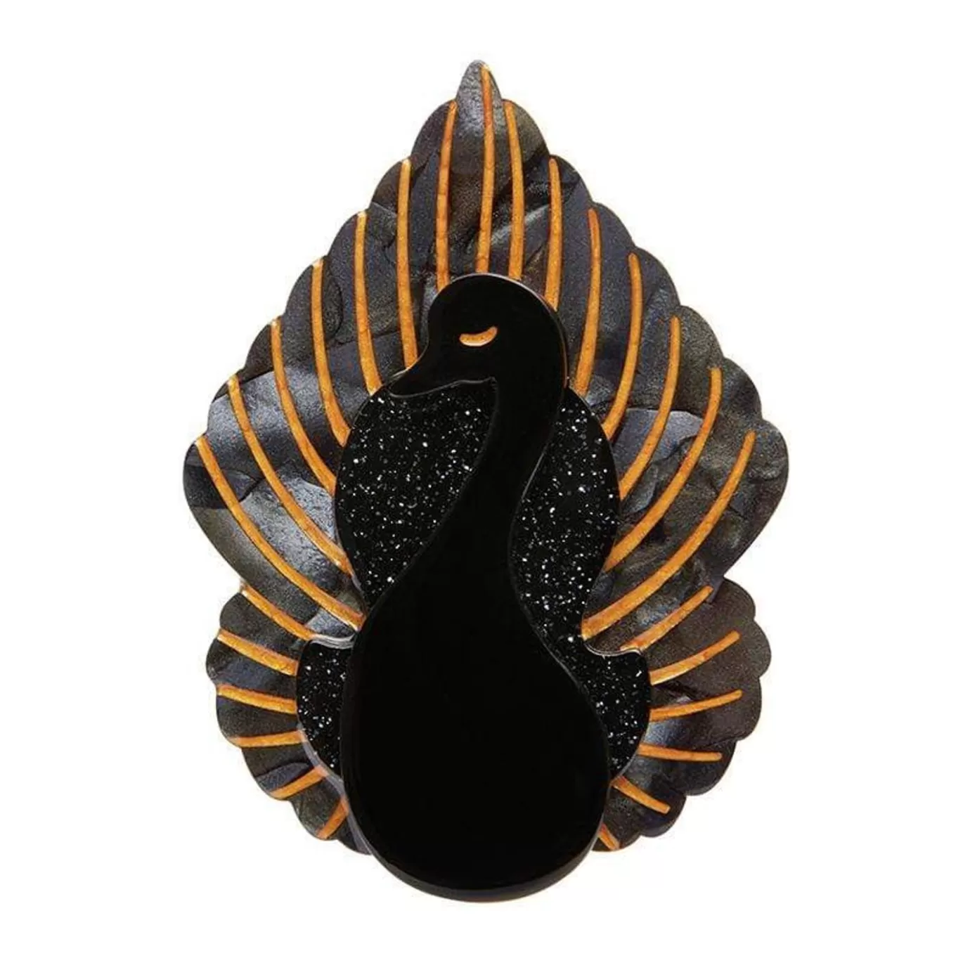 Erstwilder Ailes Noires Brooch* Brooches