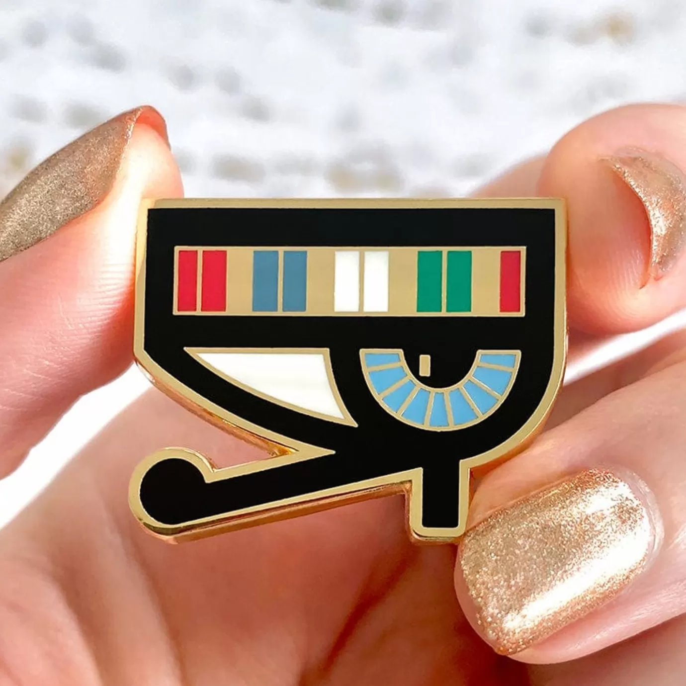 Erstwilder All-Seeing Eye Of Horus Enamel Pin* Enamel Pins