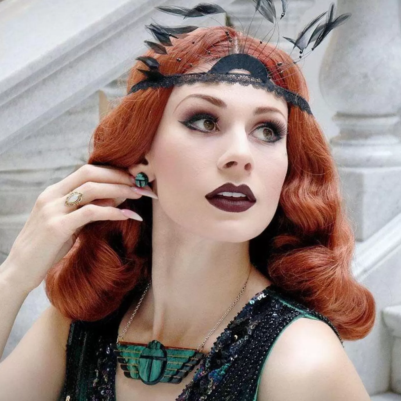Erstwilder Ancient Egypt Revival Necklace* Necklaces