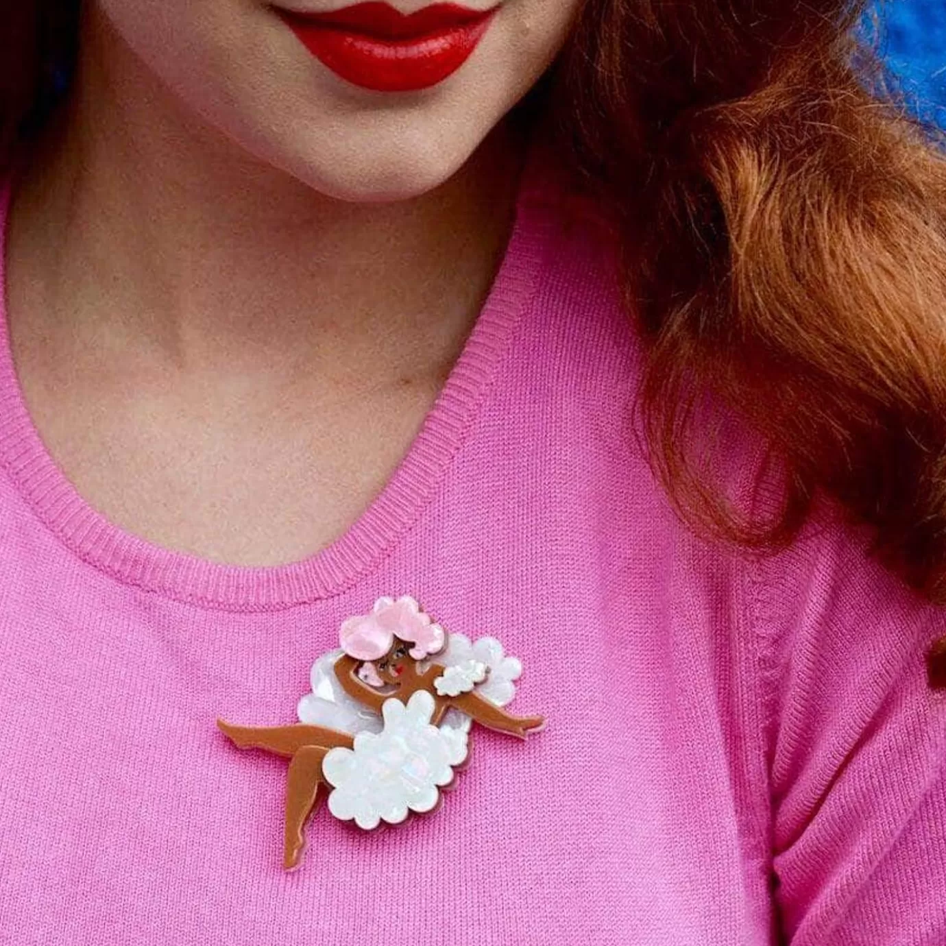 Erstwilder Angela Of The Air Brooch* Brooches