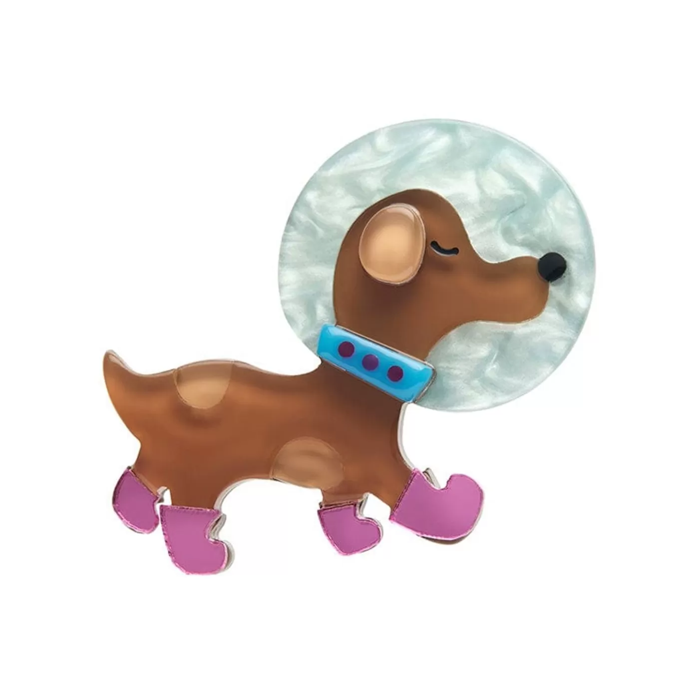 Erstwilder Apollo K9 Mini Brooch* Brooches