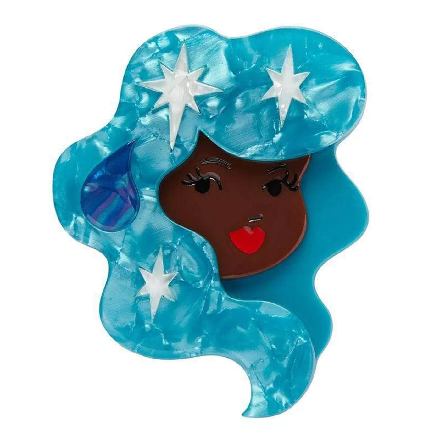 Erstwilder Aquarius The Accepting Brooch* Brooches