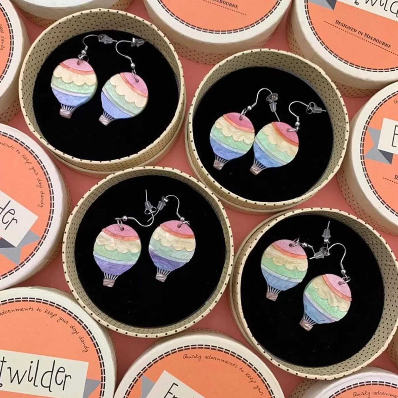 Erstwilder Around The World Earrings* Earrings