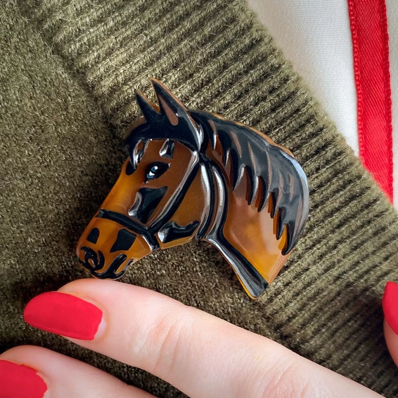 Erstwilder Australian Waler Mini Brooch* Brooches
