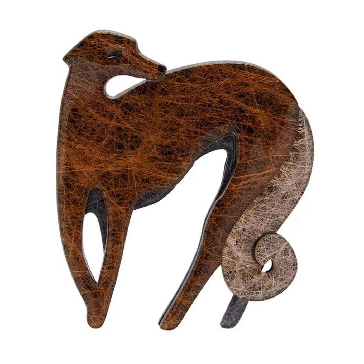 Erstwilder Autumnal Symphony Greyhound Brooch* Brooches