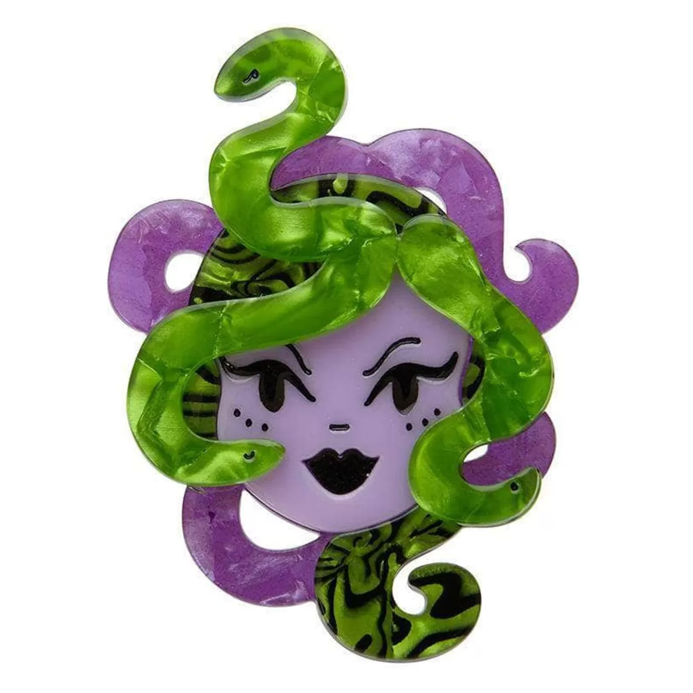 Erstwilder Avert Thy Gaze Brooch* Brooches