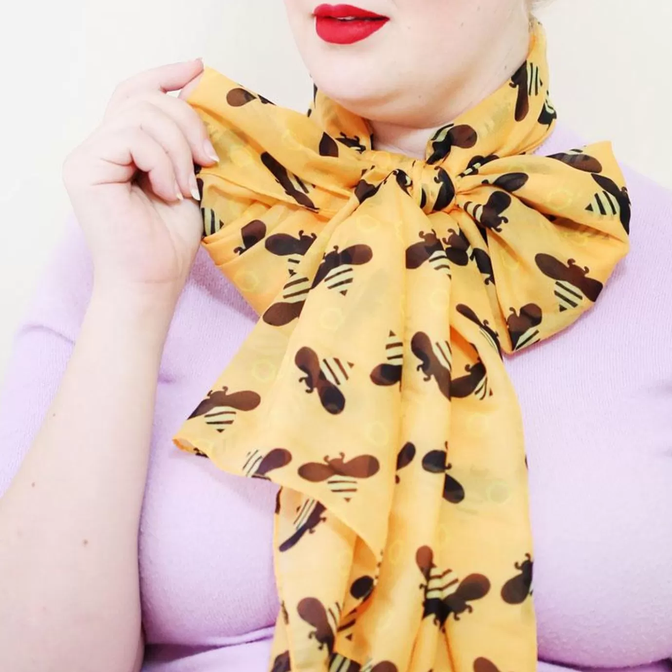 Erstwilder Babette Bee Large Neck Scarf* Scarves