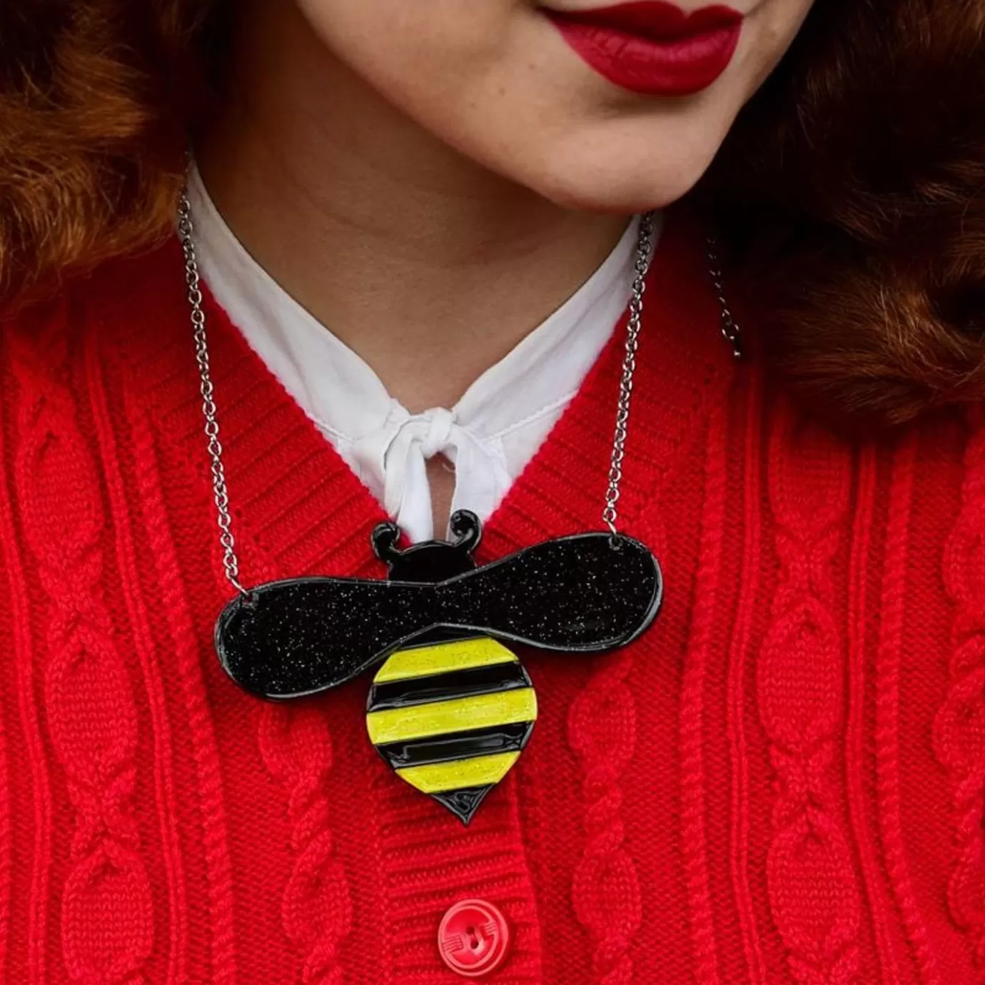Erstwilder Babette Bee Necklace* Necklaces