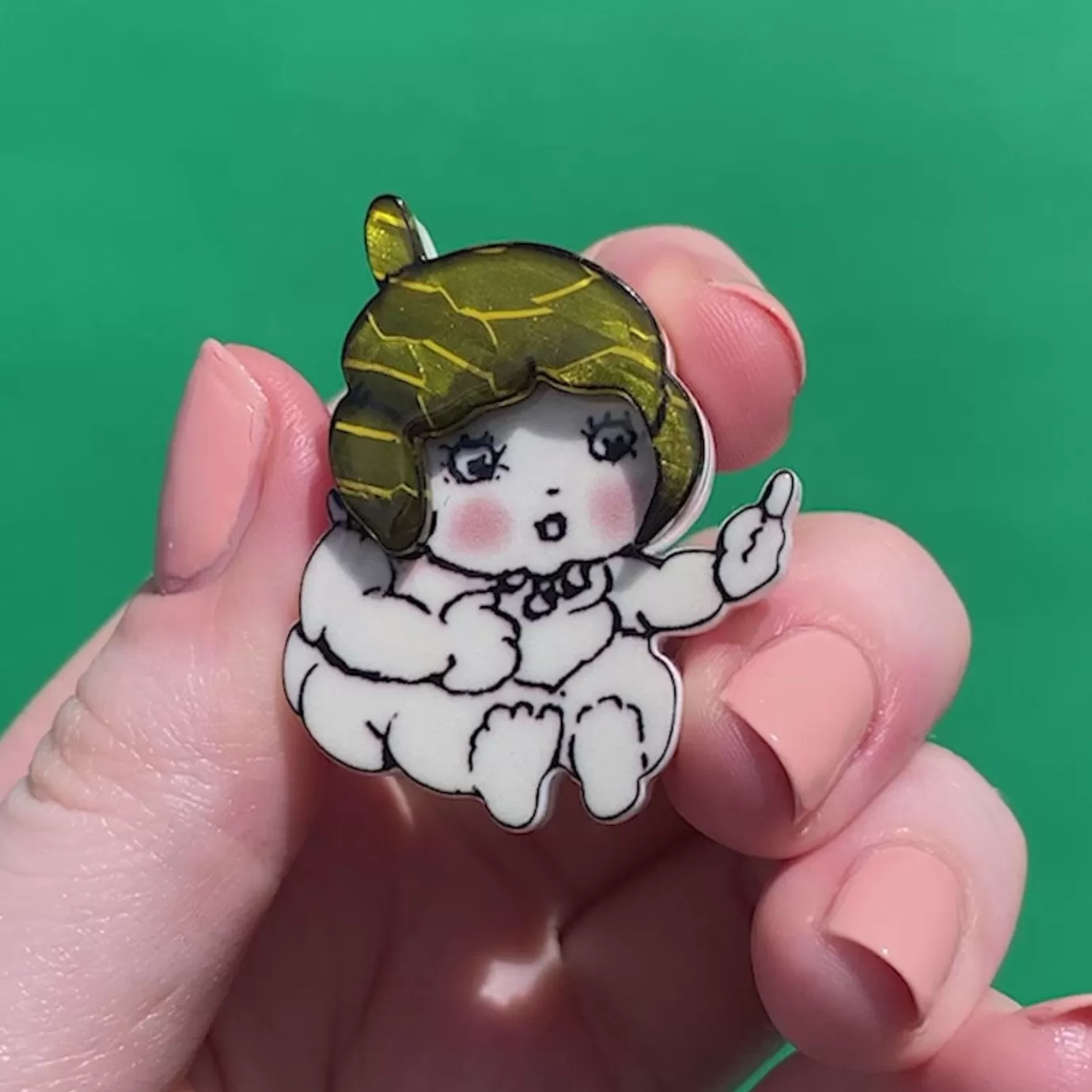 Erstwilder Baby Gumnut Mini Brooch* Brooches
