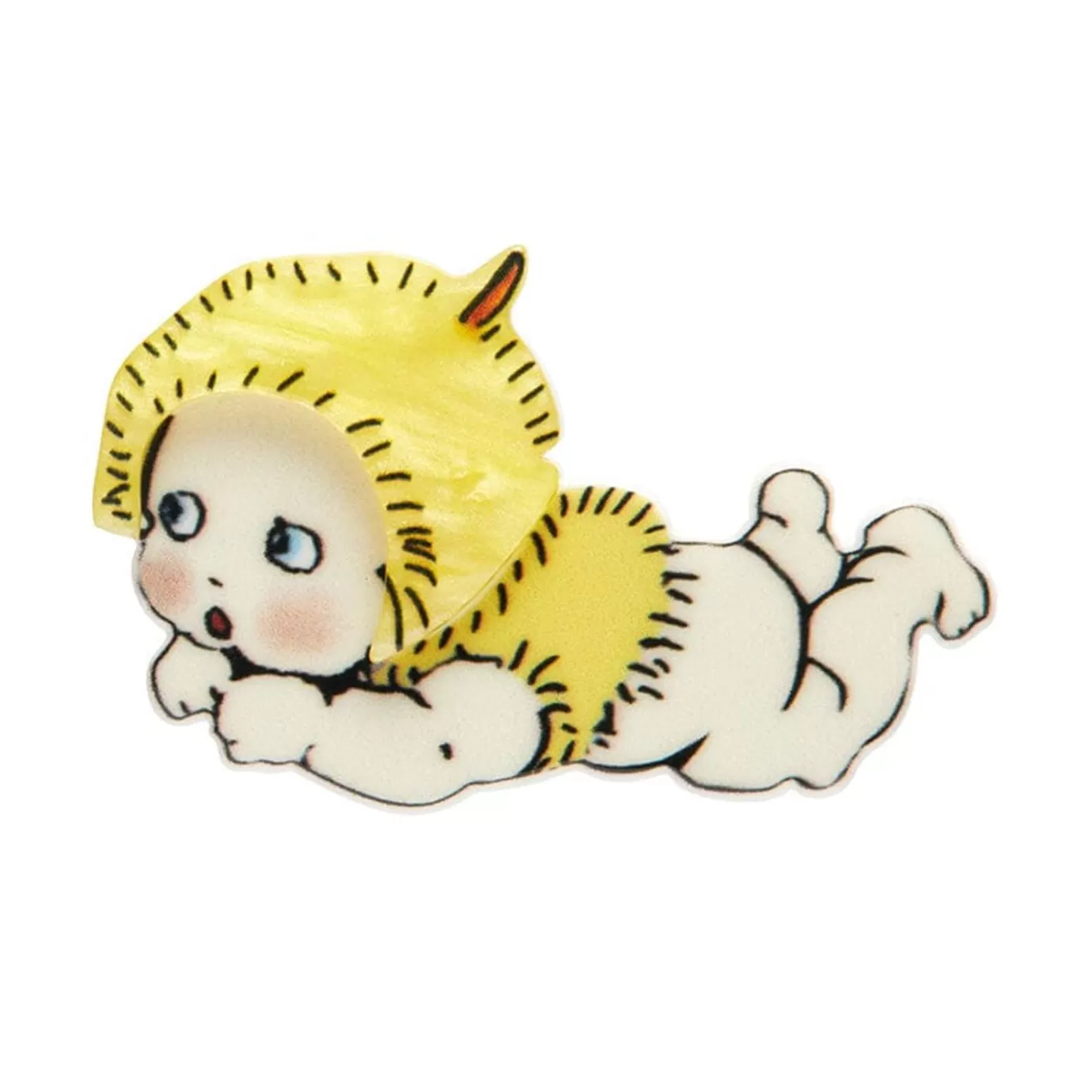 Erstwilder Baby Wattle Mini Brooch* Brooches