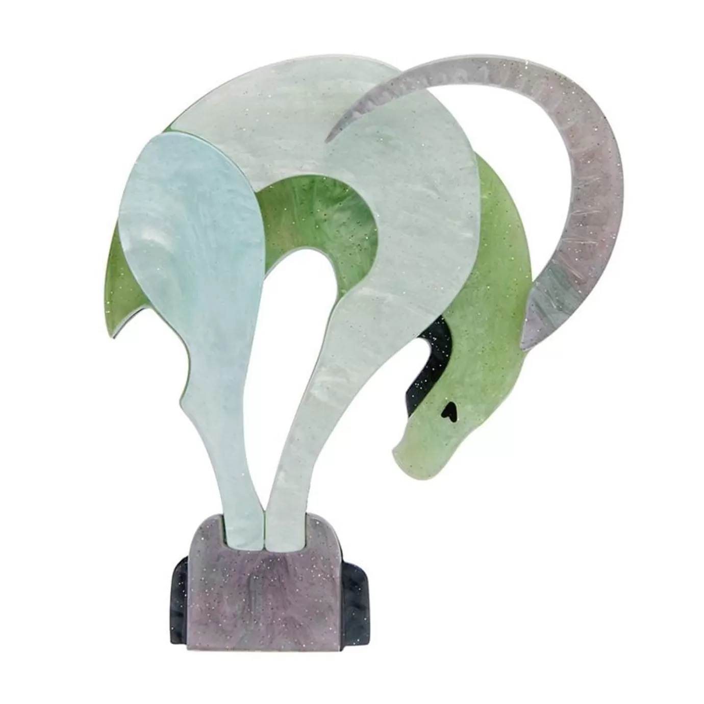 Erstwilder Balancing Act Ibex Brooch* Brooches