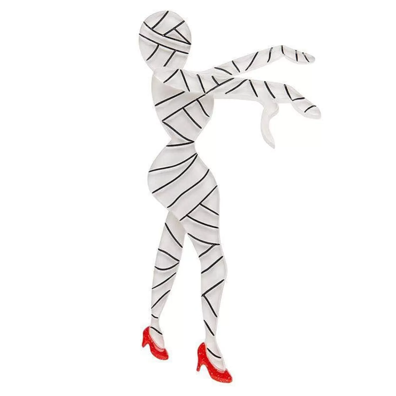 Erstwilder Bandaged Beauty Mummy Brooch* Brooches