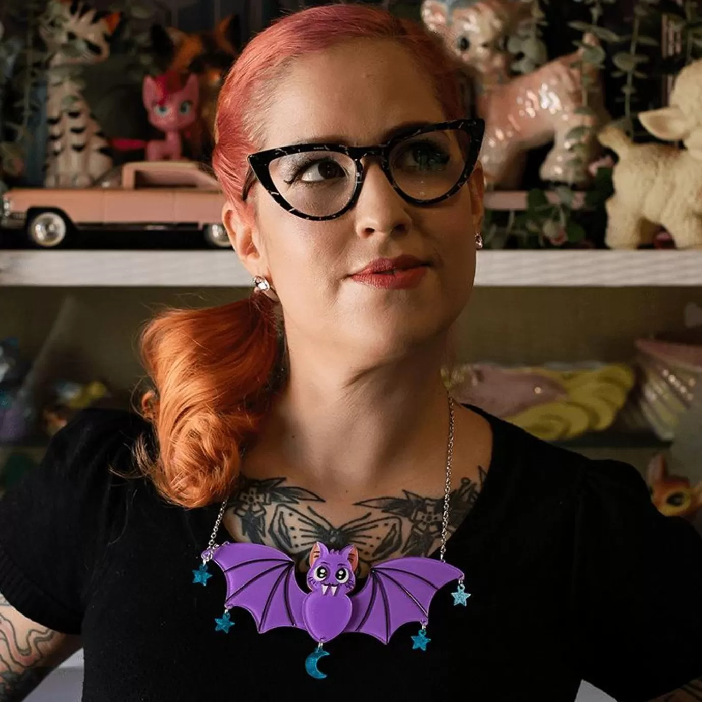 Erstwilder Baron Von Bat Necklace* Necklaces