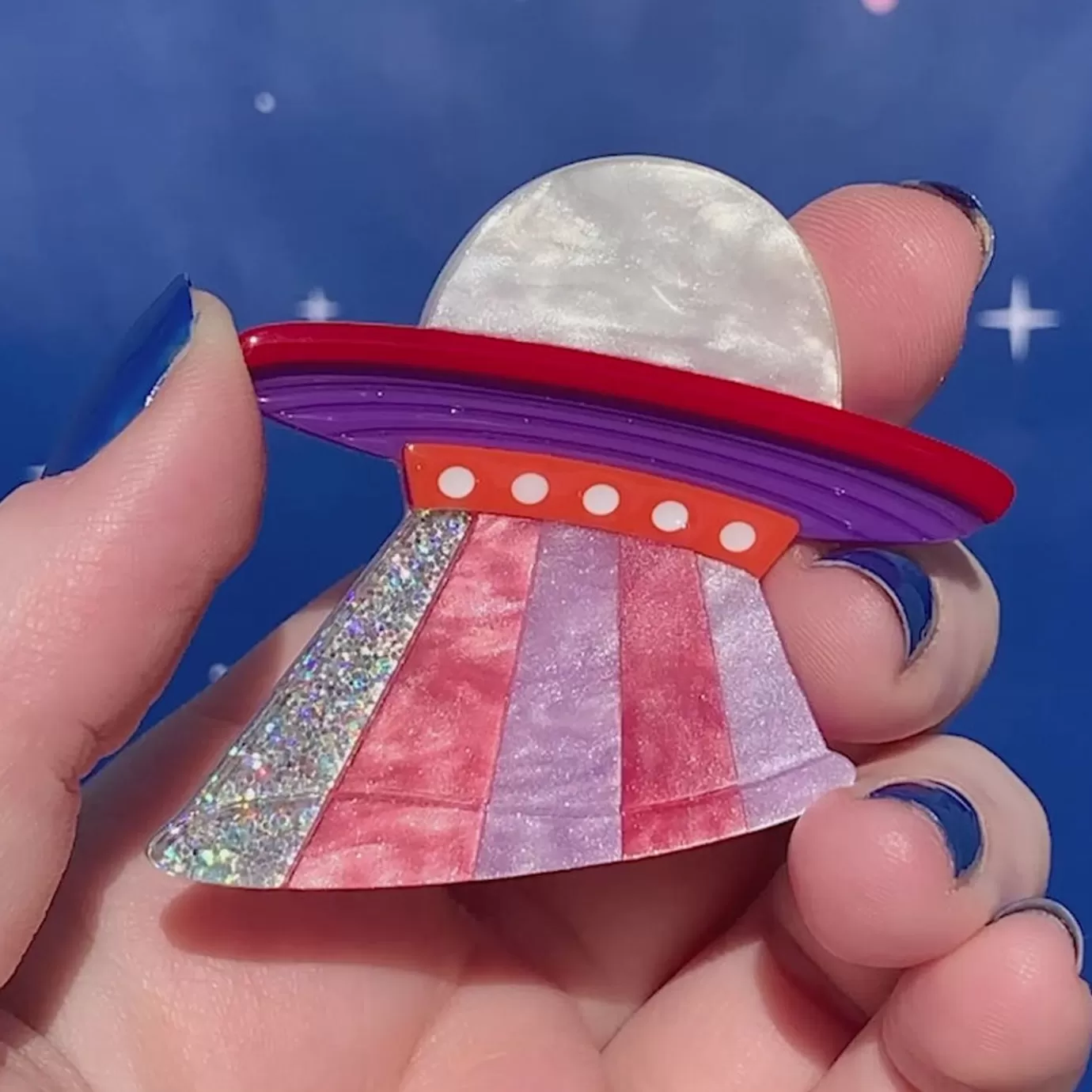 Erstwilder Beam Me Up Brooch* Brooches