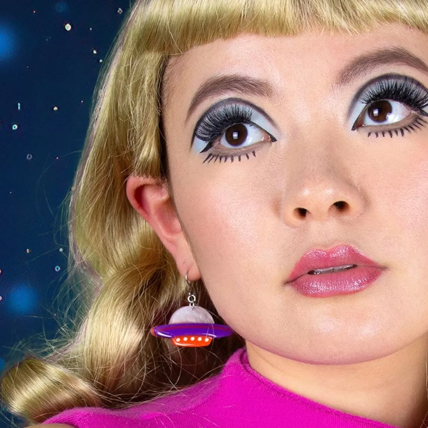 Erstwilder Beam Me Up Drop Earrings* Earrings
