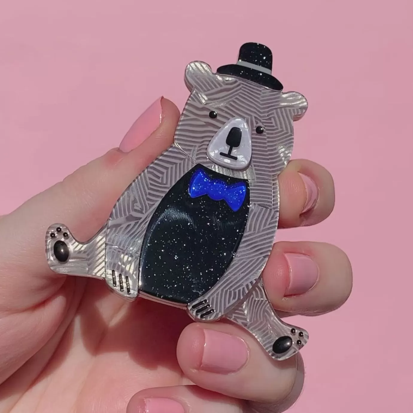 Erstwilder Bear With Me Brooch* Brooches