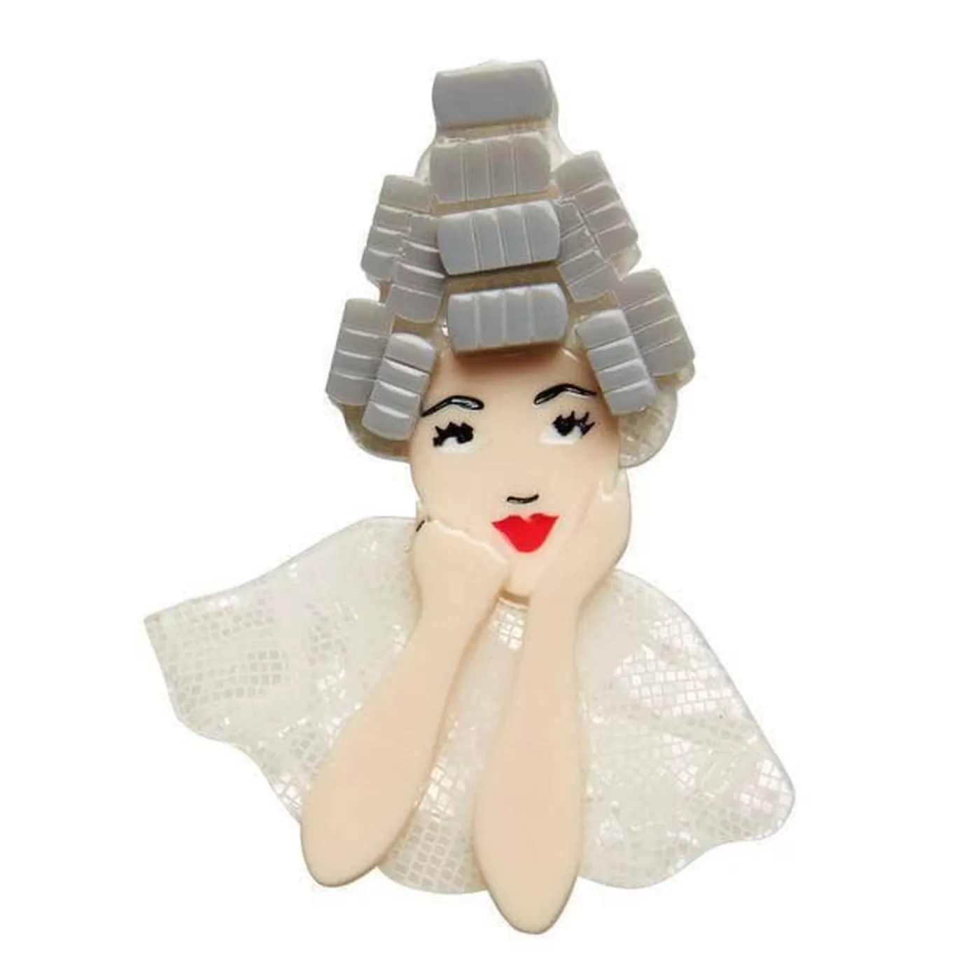 Erstwilder Beauty School Dropout Brooch* Brooches