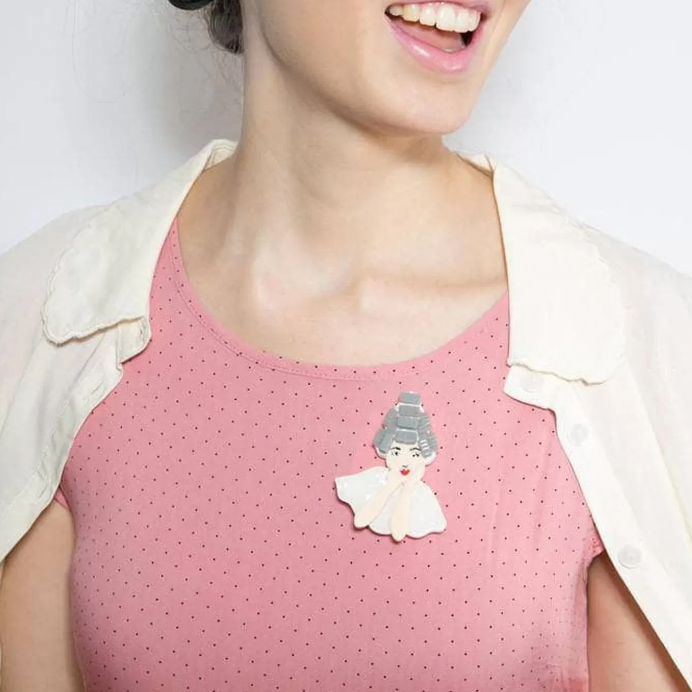 Erstwilder Beauty School Dropout Brooch* Brooches