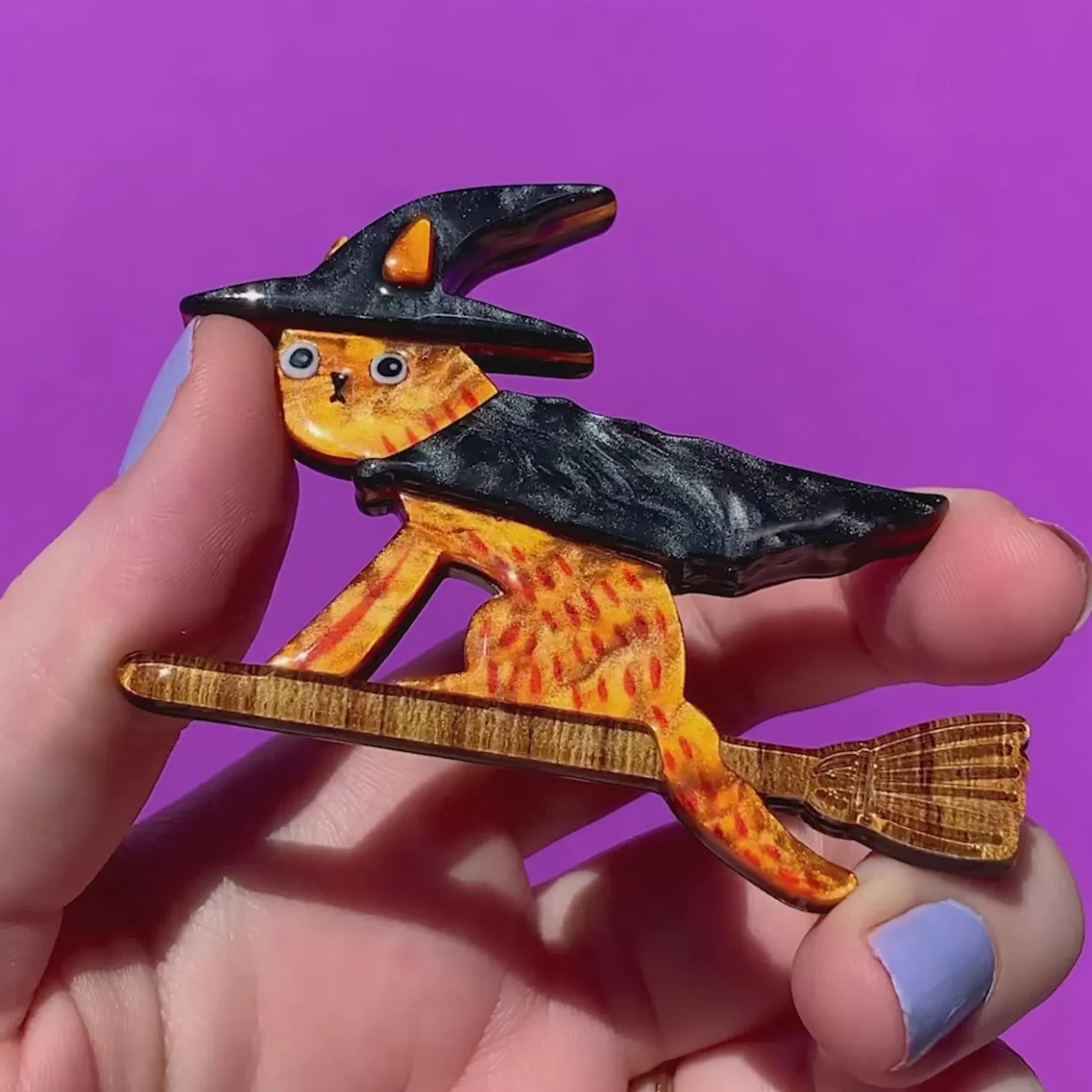 Erstwilder Bed Knobs & Broomsticks Brooch* Brooches