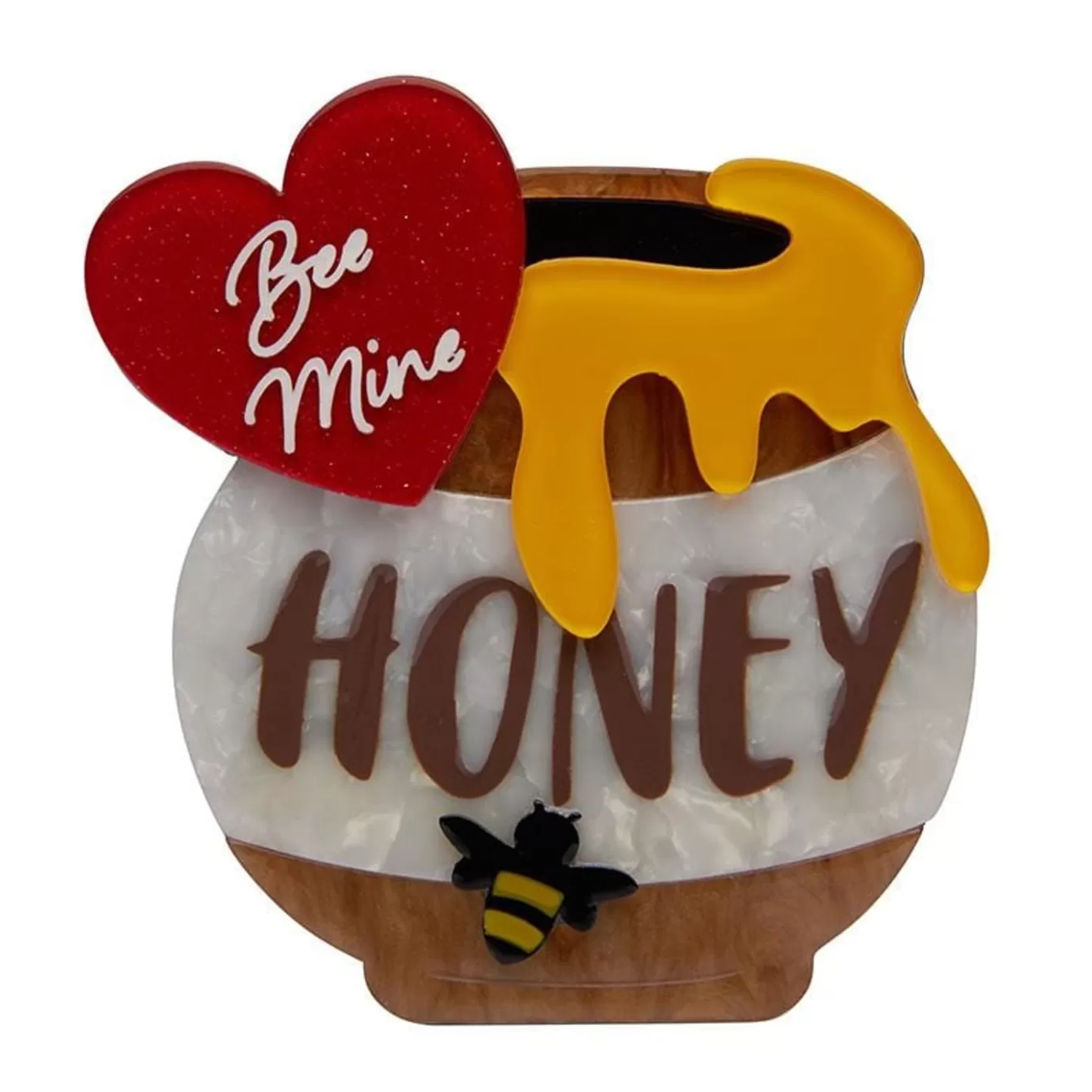 Erstwilder Bee Mine, Honey Brooch* Brooches
