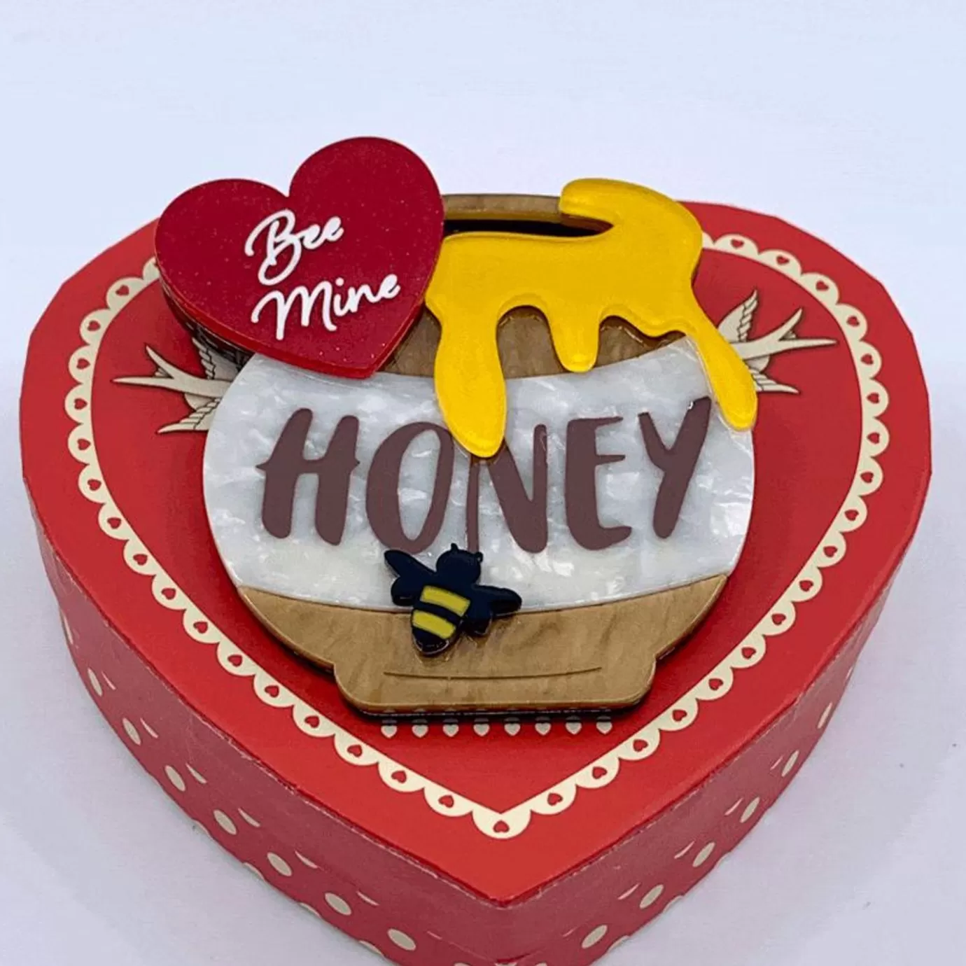 Erstwilder Bee Mine, Honey Brooch* Brooches